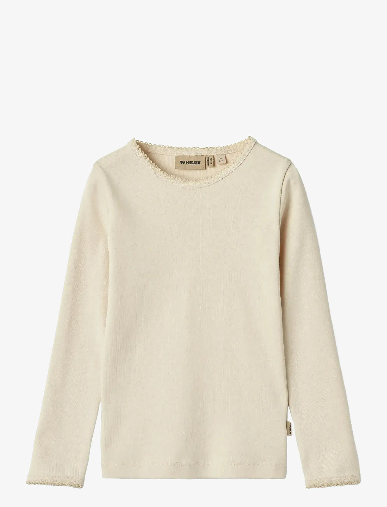Wheat - T-shirt L/S Belis - efterårstøj - eggshell - 0