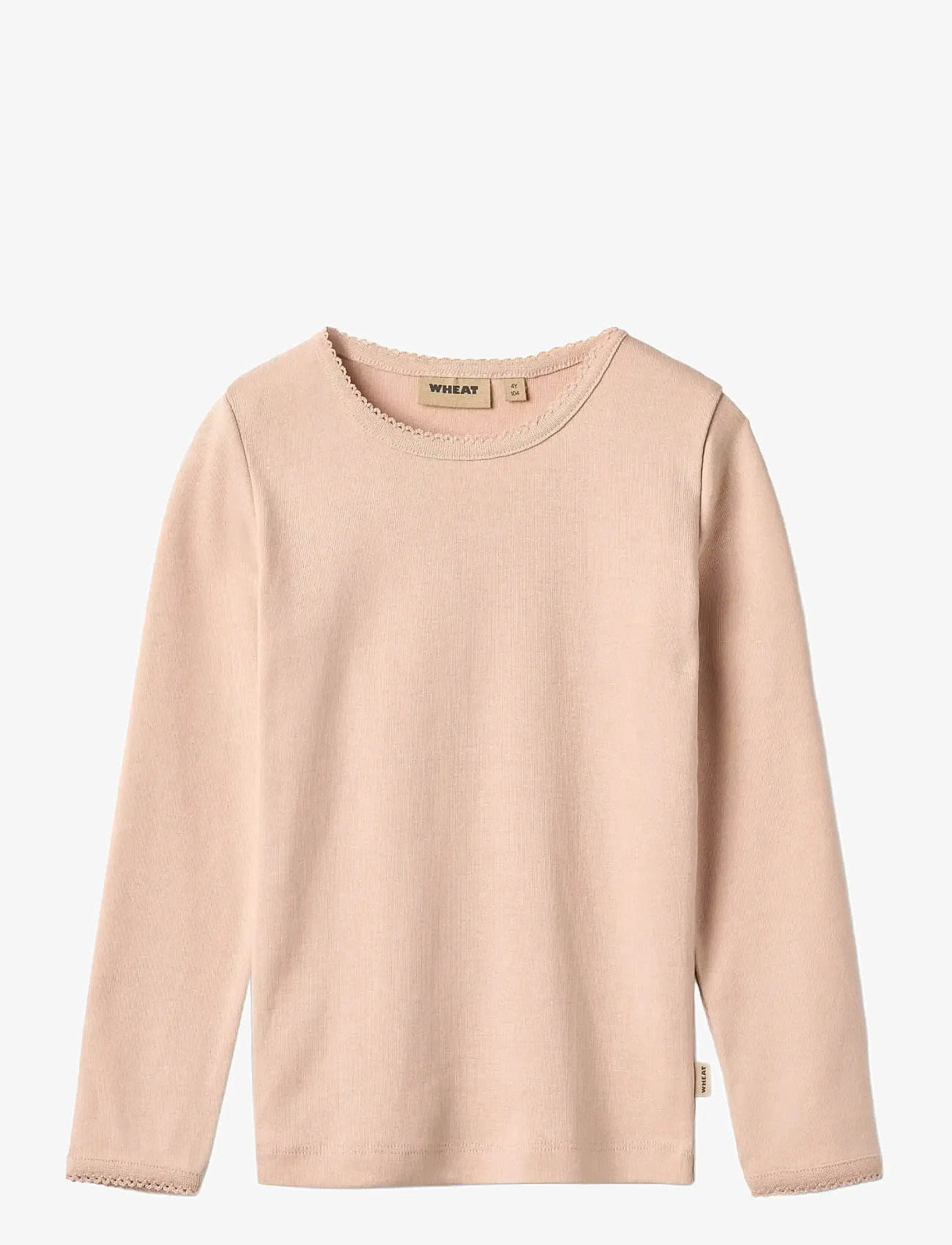 Wheat - T-shirt L/S Belis - långärmade t-shirts - rose dust - 0