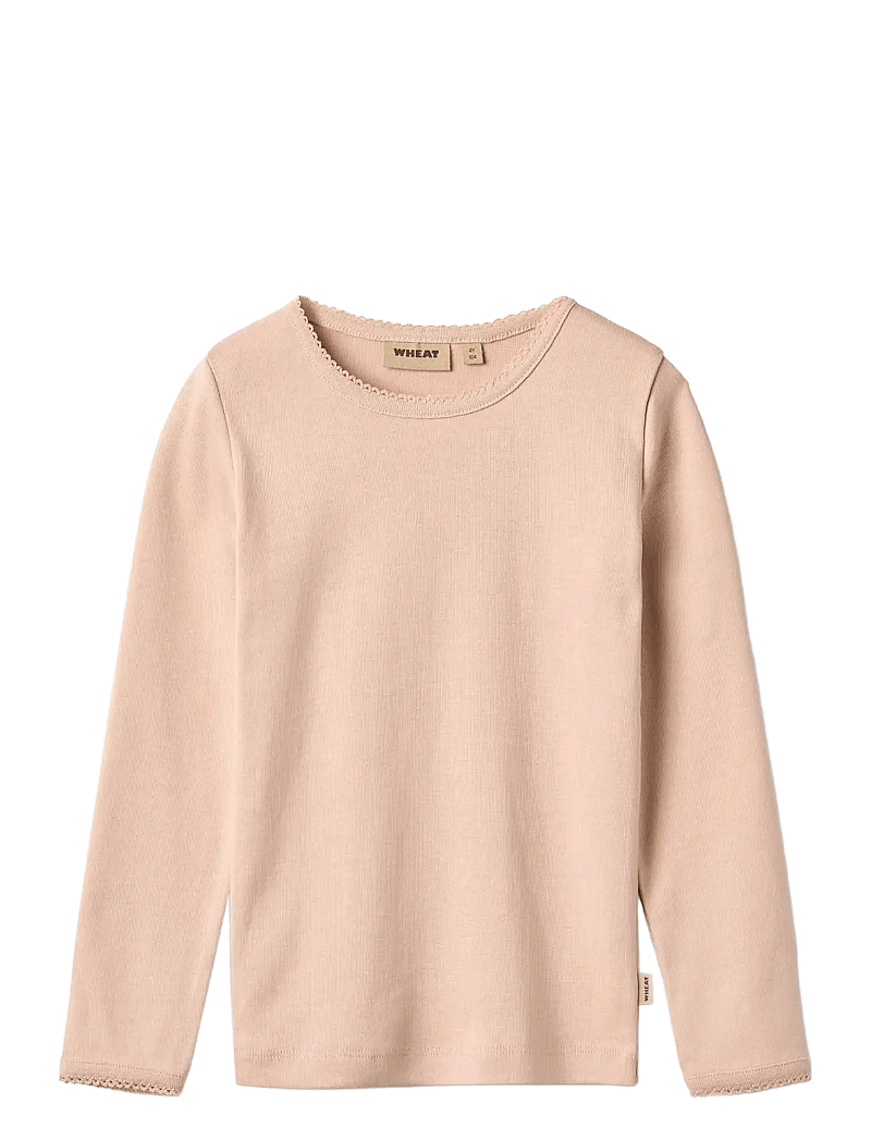 Wheat - T-shirt L/S Belis - långärmade t-shirts - rose dust - 0