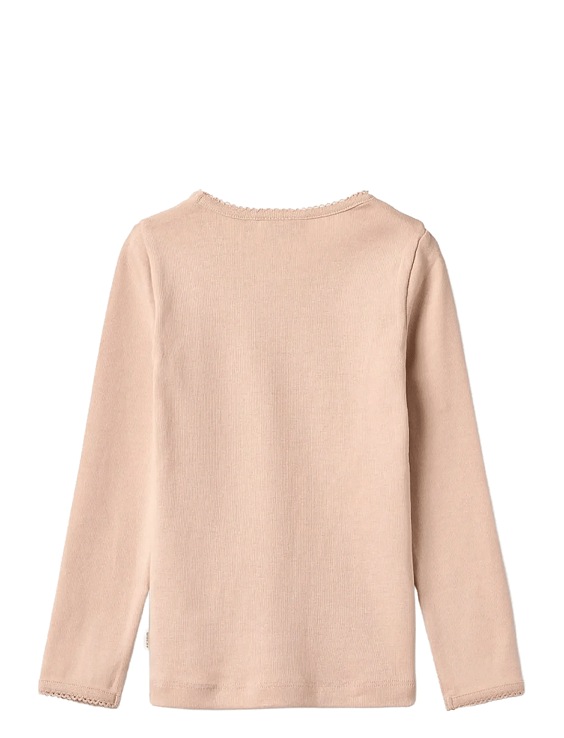 Wheat - T-shirt L/S Belis - långärmade t-shirts - rose dust - 1