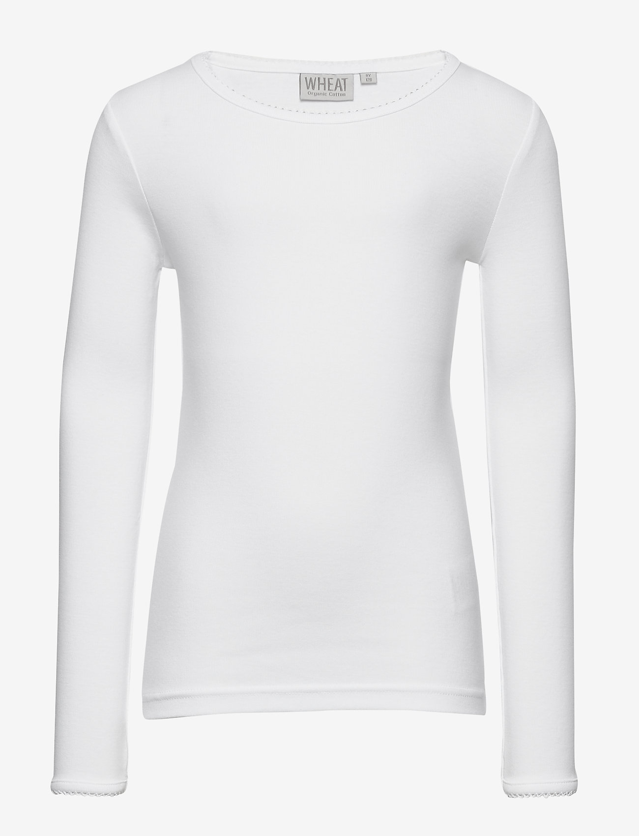 Wheat - Basic Girl T-Shirt LS - white - 0