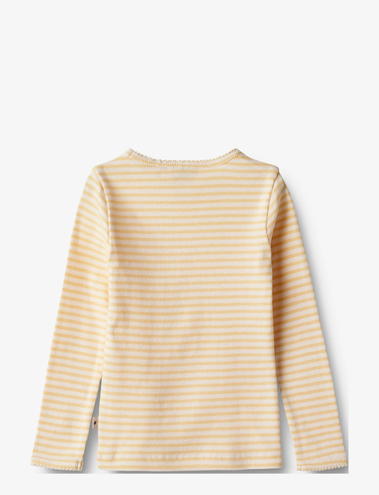 Wheat - T-Shirt L/S Belis - pale apricot stripe - 1