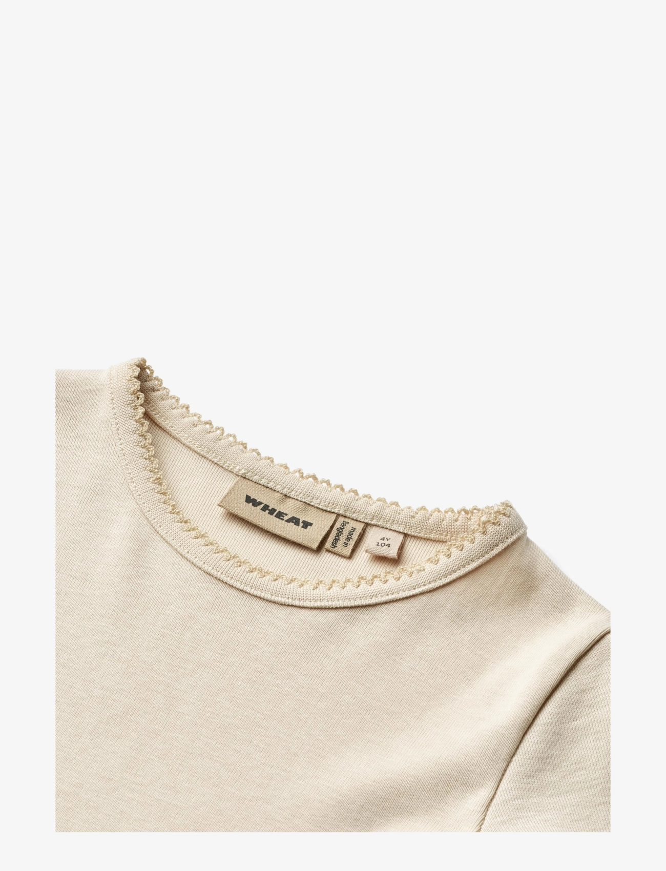 Wheat - T-Shirt L/S Belis - eggshell - 2