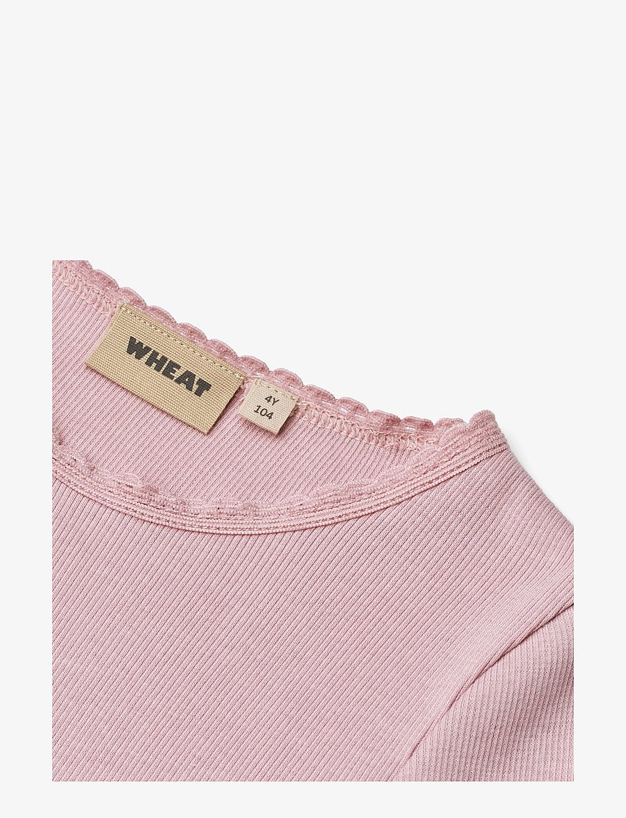 Wheat - Rib T-Shirt L/S Reese - langärmelig - lavender mist - 2
