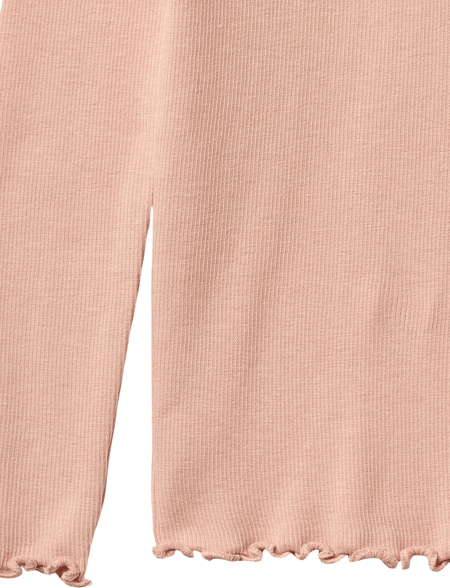 Wheat - Rib T-Shirt L/S Reese - langärmelig - rose cloud - 2