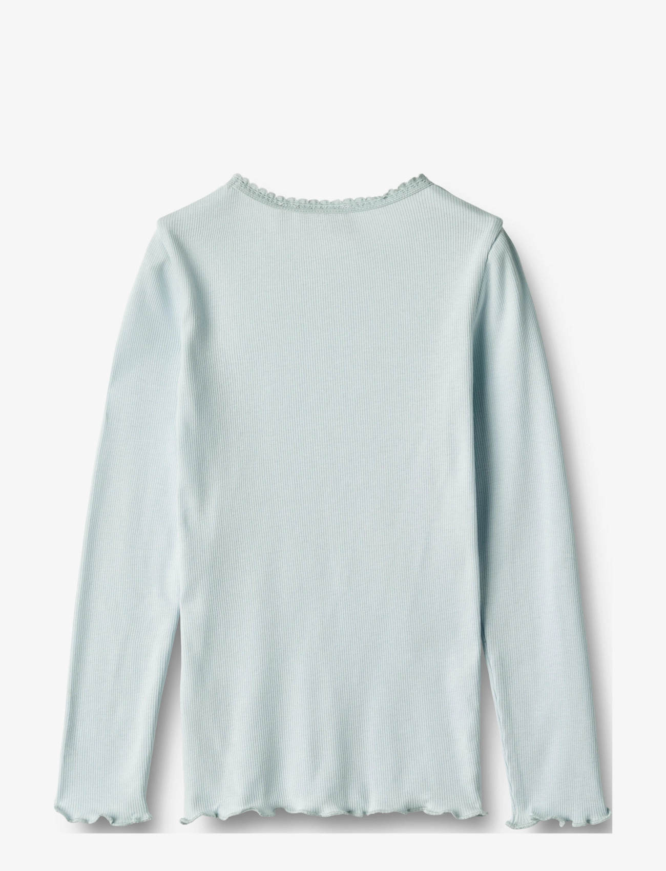 Wheat - Rib T-Shirt L/S Reese - light blue - 1