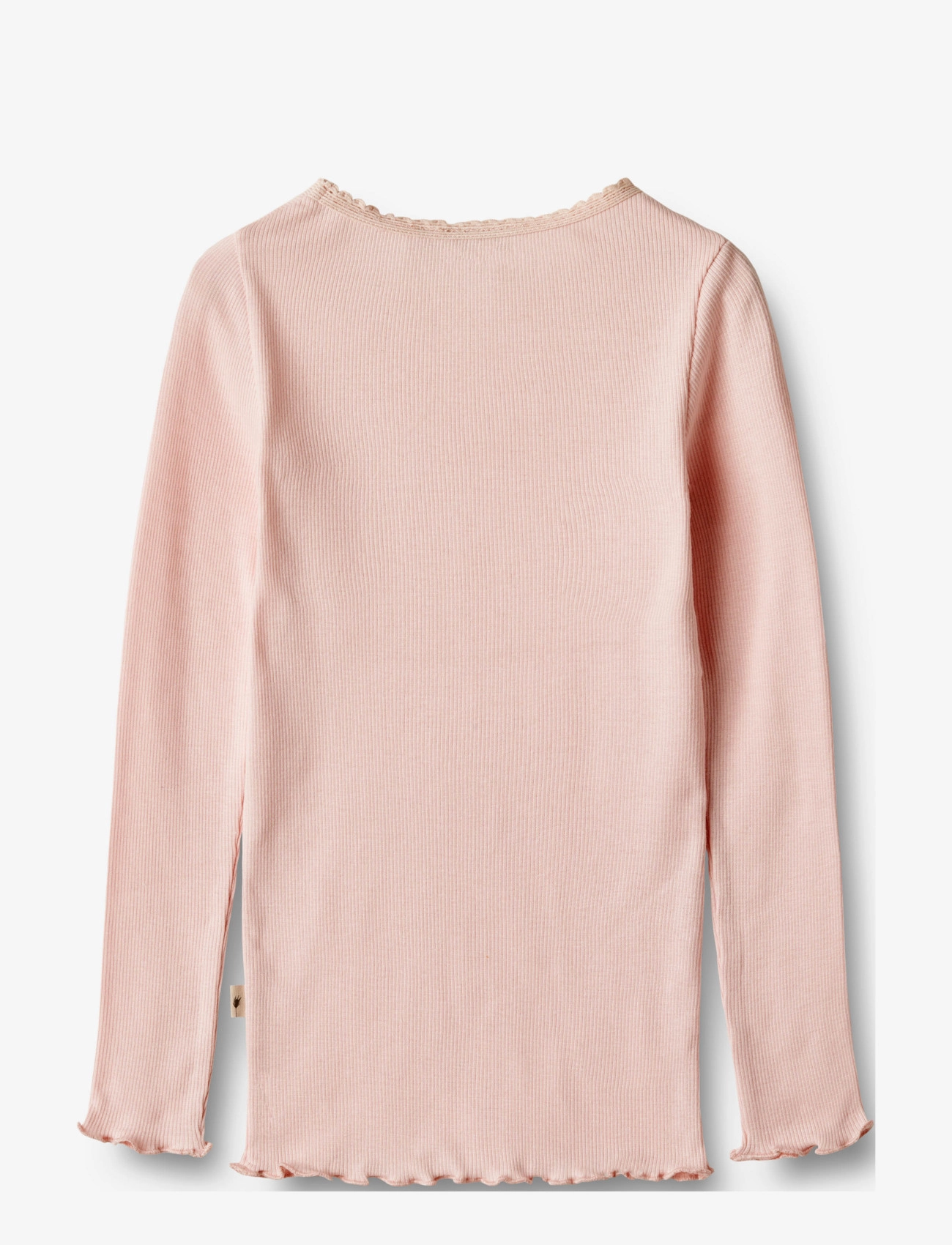 Wheat - Rib T-Shirt L/S Reese - rose ballet - 1