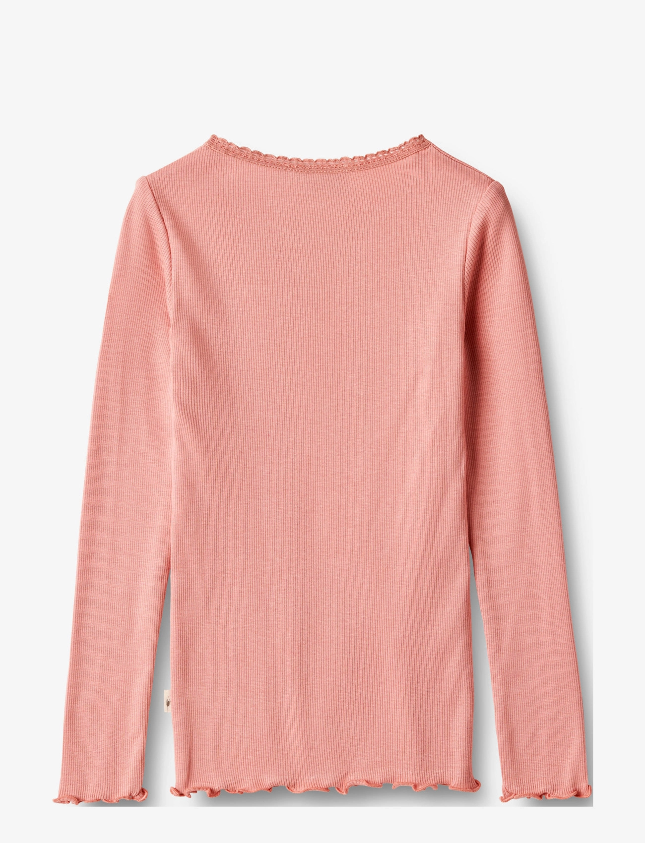 Wheat - Rib T-Shirt L/S Reese - rosette - 1