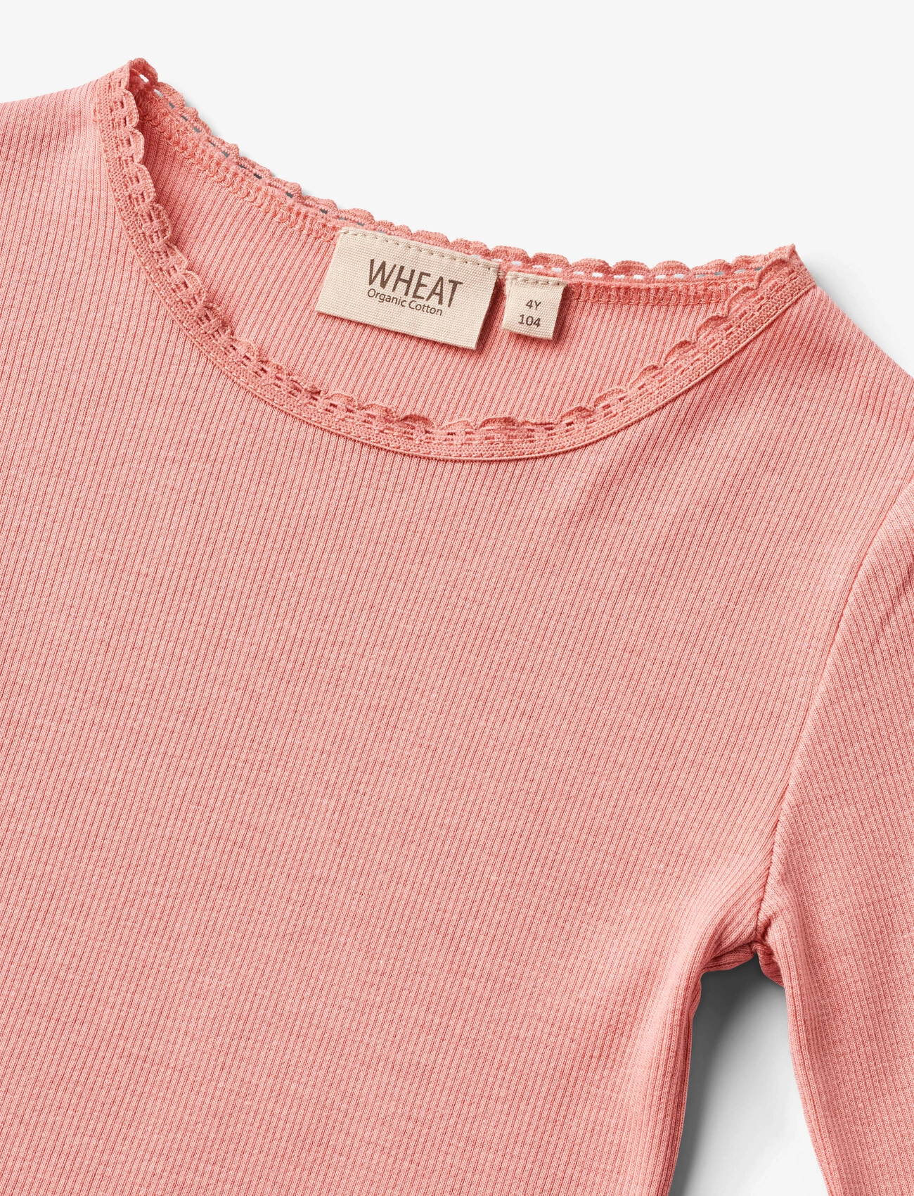 Wheat - Rib T-Shirt L/S Reese - rosette - 2
