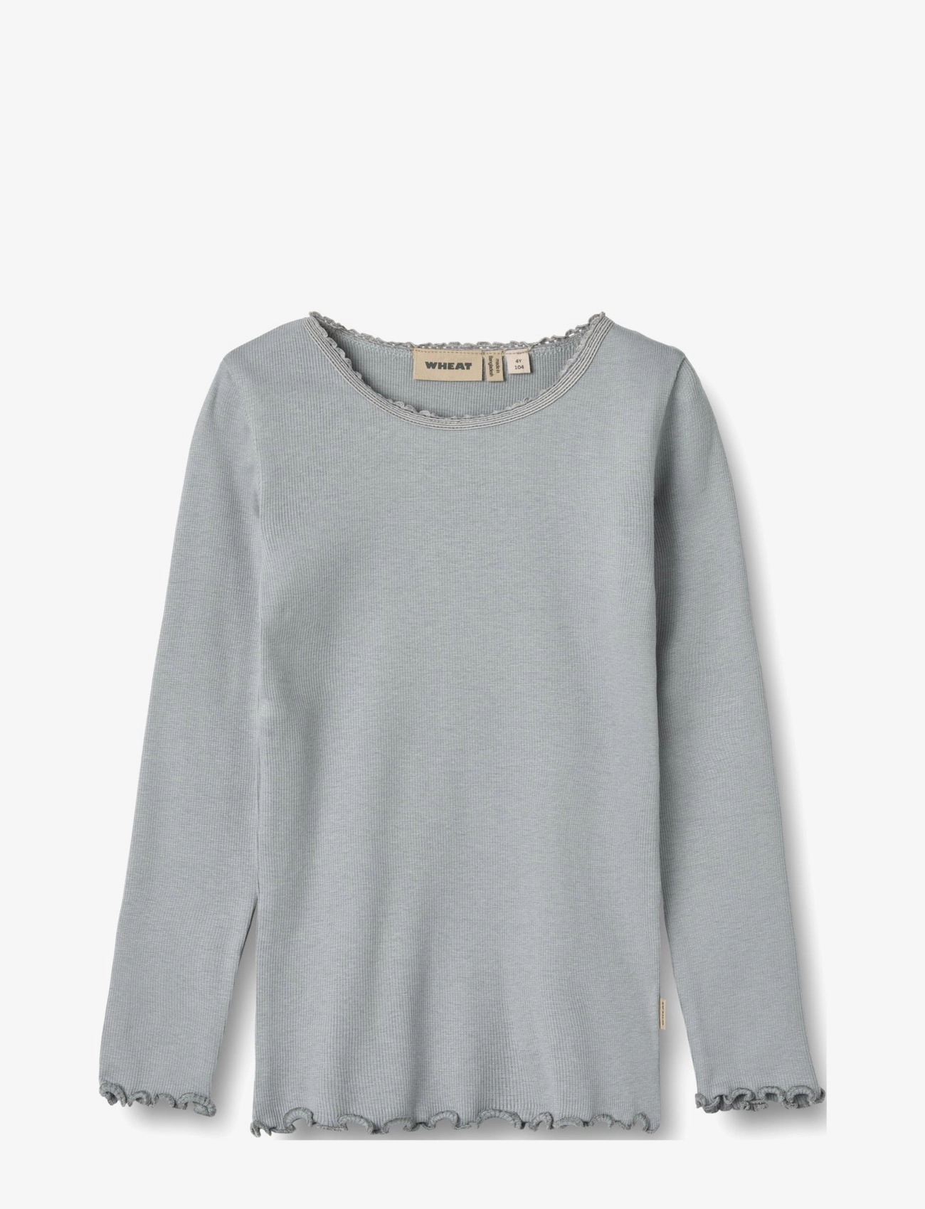 Rib T-Shirt L/S Reese - CLOUDY SKY