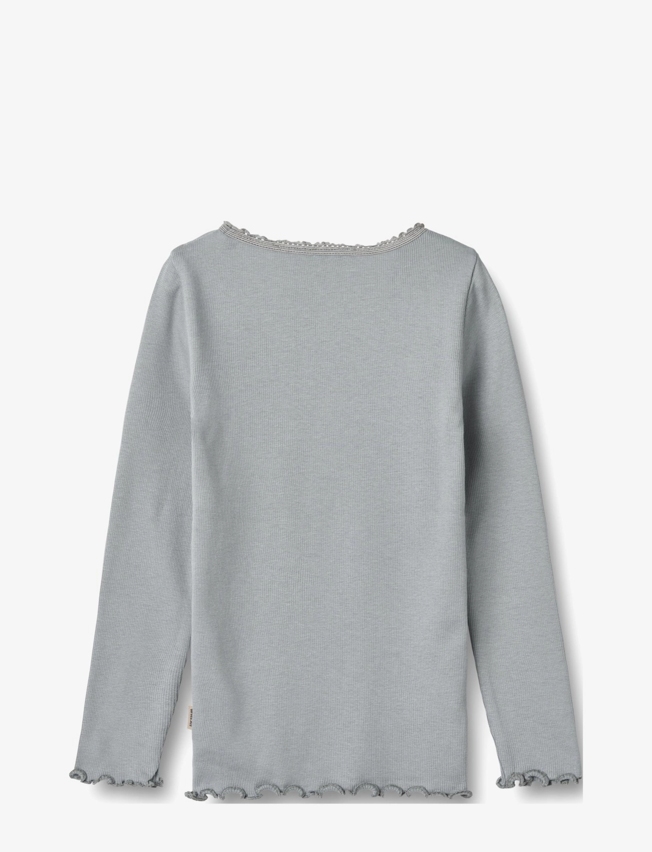 Wheat - Rib T-Shirt L/S Reese - cloudy sky - 1