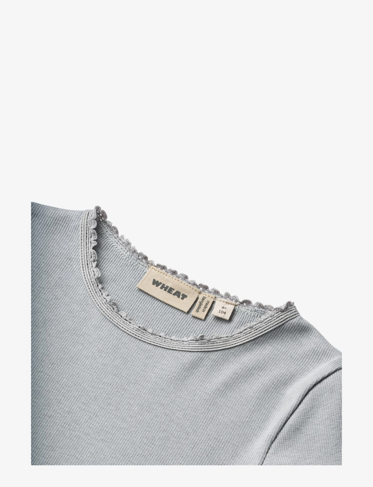 Wheat - Rib T-Shirt L/S Reese - cloudy sky - 2