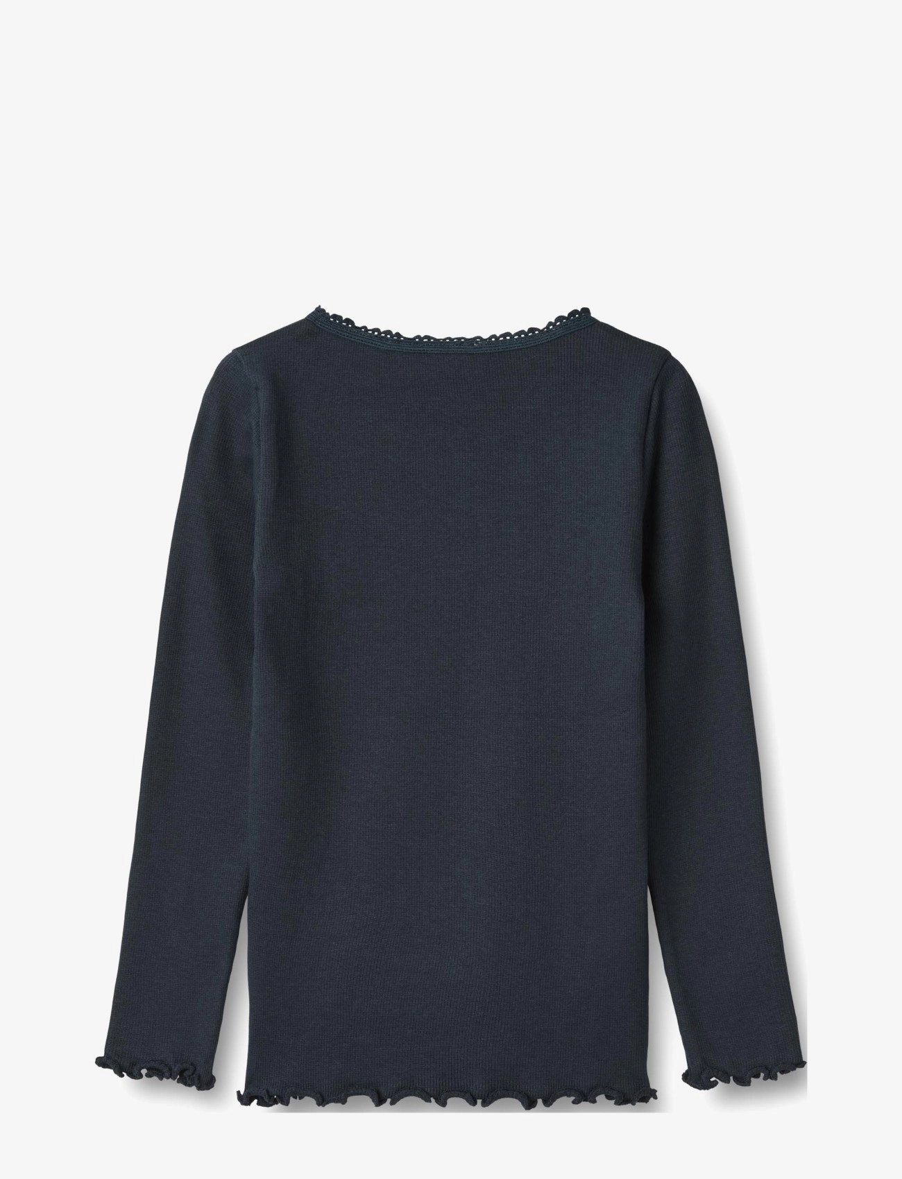 Wheat - Rib T-Shirt L/S Reese - navy - 1