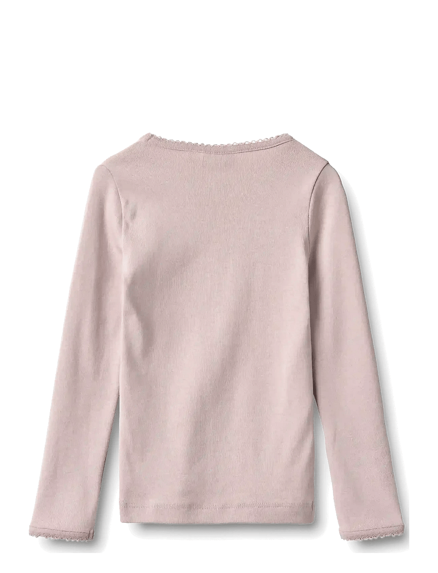 Wheat - T-shirt L/S Print Belis - langärmelig - soft lilac - 1