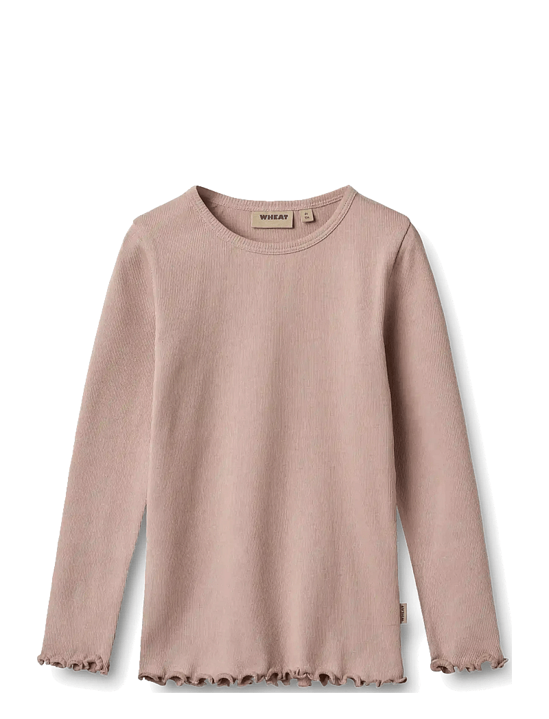 Wheat - 2 Rib T-shirts L/S Ida - langärmelig - rose powder - 3