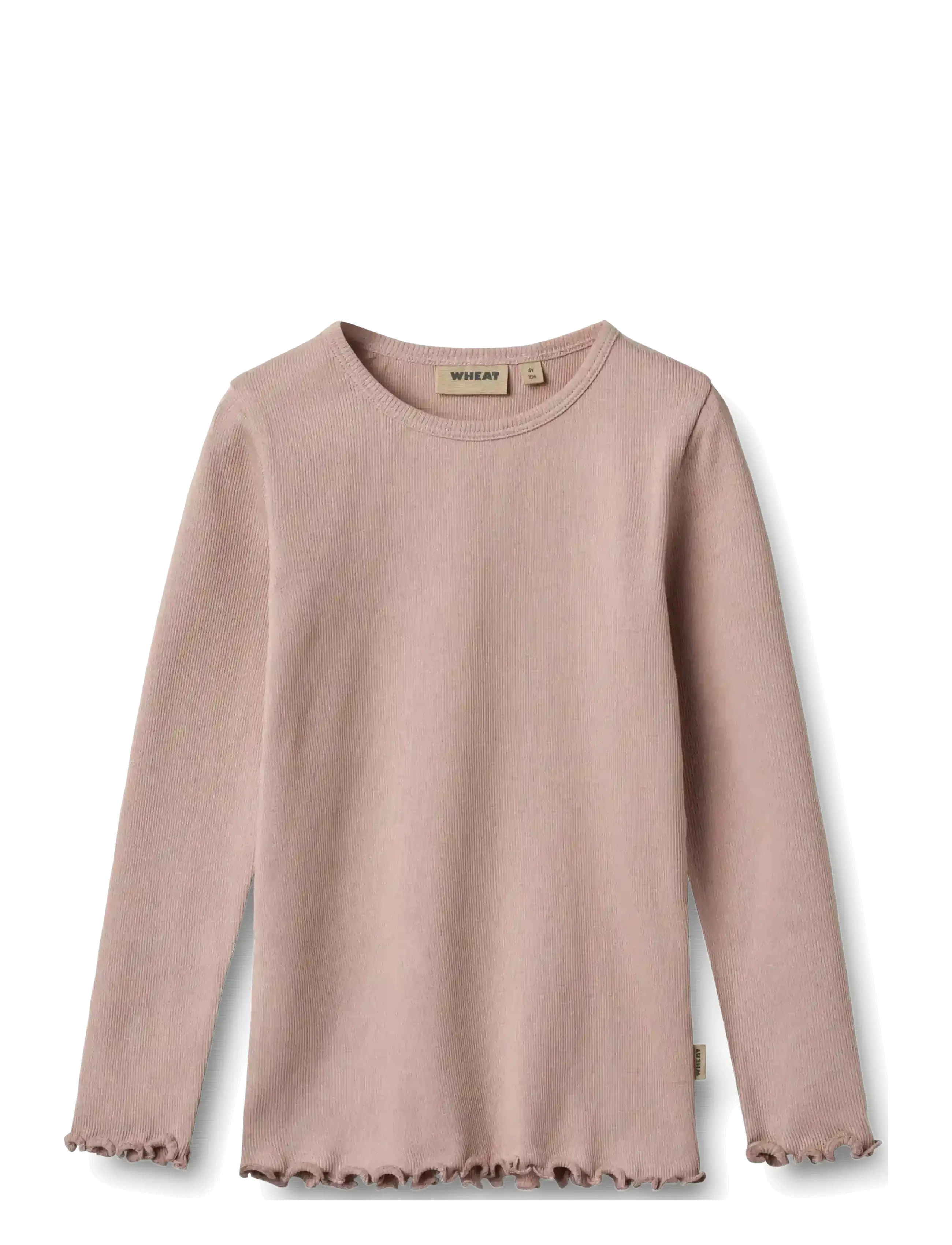Wheat - 2 Rib T-shirts L/S Ida - langärmelig - rose powder - 3