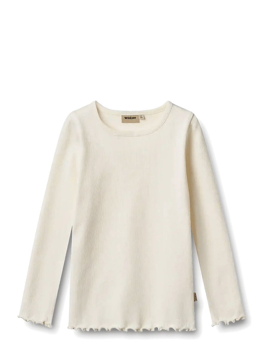 Wheat - 2 Rib T-shirts L/S Ida - langärmelig - rose powder - 4