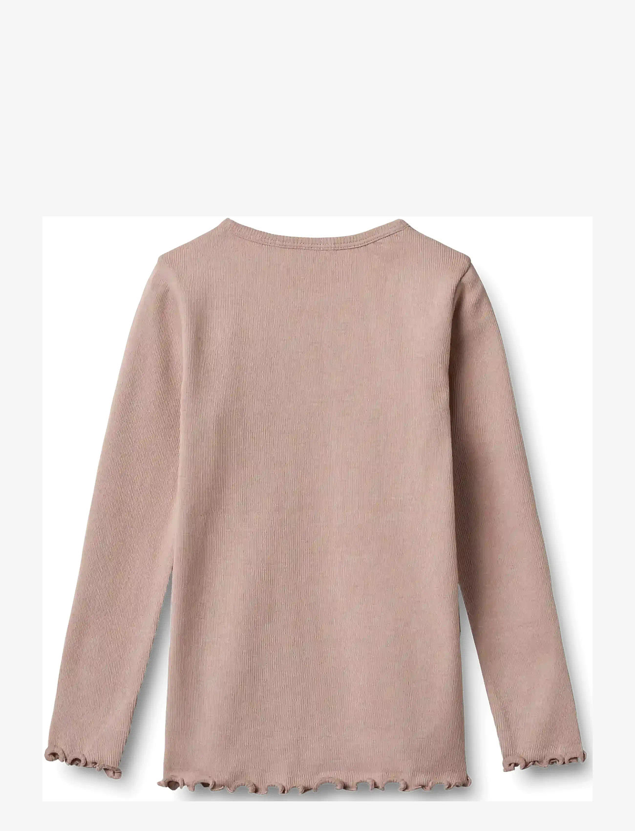 Wheat - 2 Rib T-shirts L/S Ida - long-sleeved t-shirts - rose powder - 5