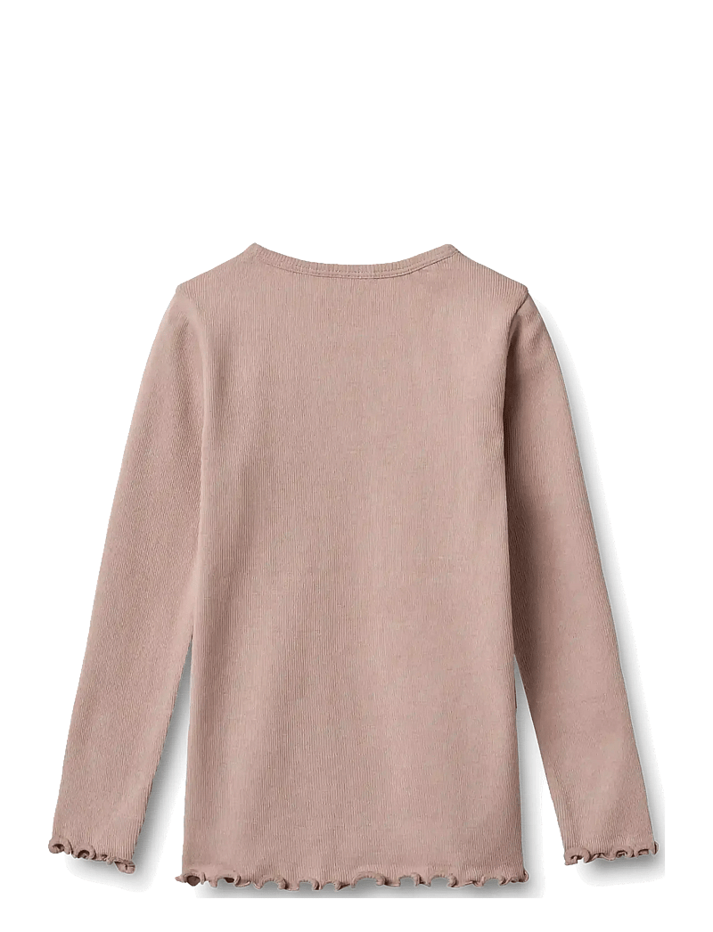 Wheat - 2 Rib T-shirts L/S Ida - langärmelig - rose powder - 5