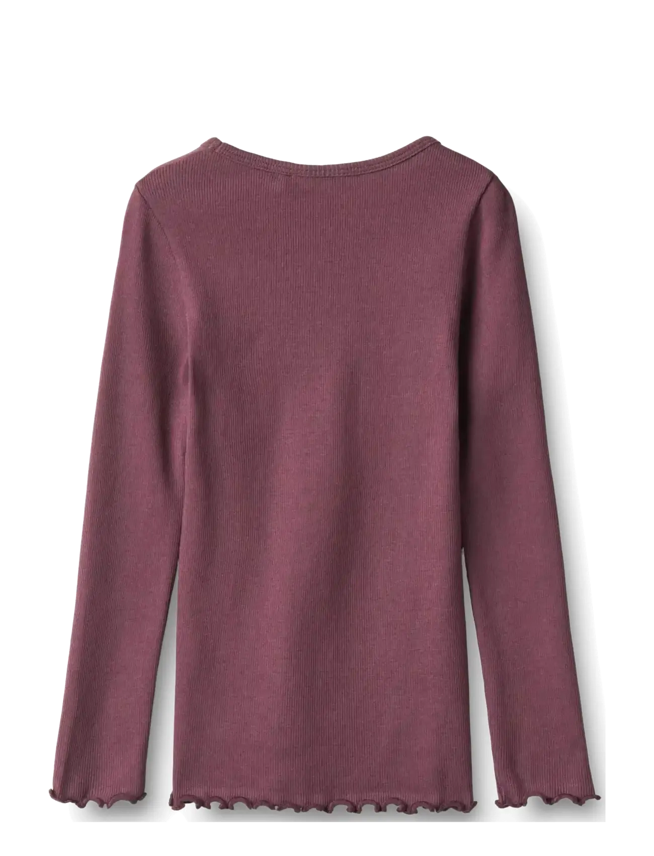 Wheat - T-shirt L/S Ida - langærmede t-shirts - eggplant - 1