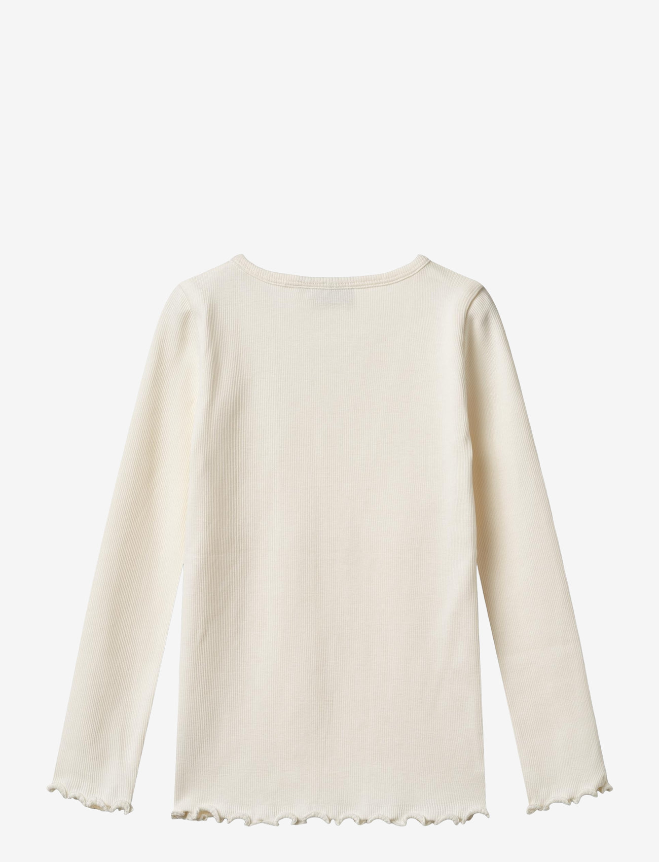 Wheat - T-shirt L/S Ida - långärmade t-shirts - ivory - 1