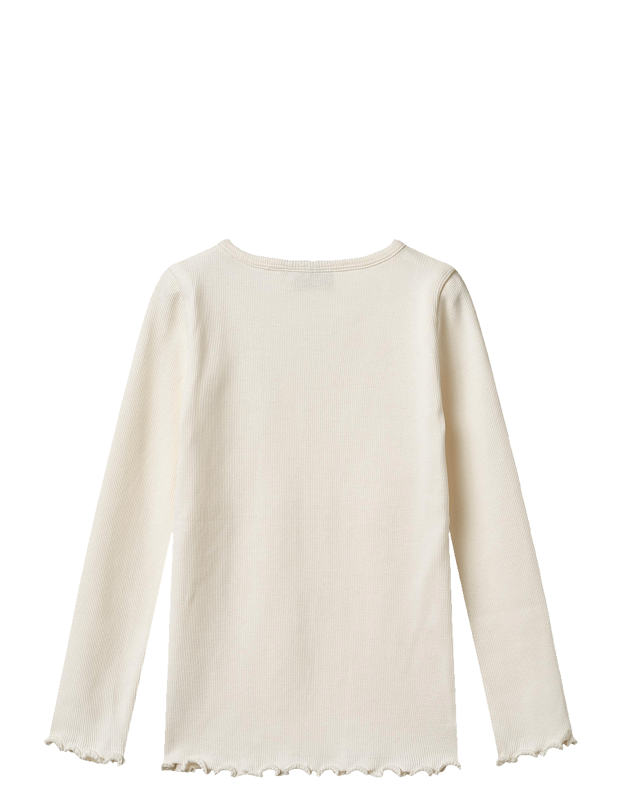 Wheat - T-shirt L/S Ida - langärmelig - ivory - 1