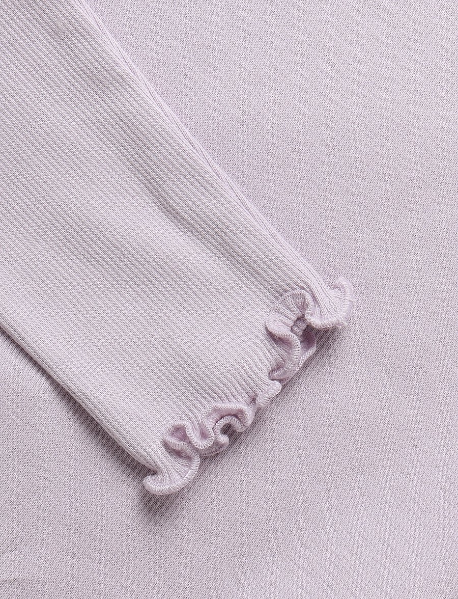 Wheat - T-shirt L/S Ida - långärmade t-shirts - lavender - 2