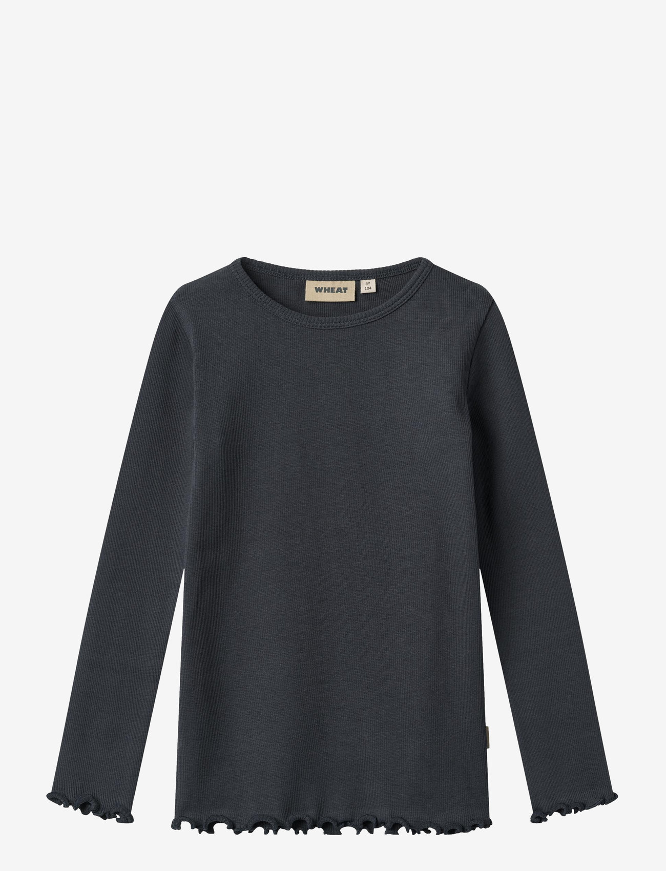 Wheat - T-shirt L/S Ida - langærmede t-shirts - navy - 0