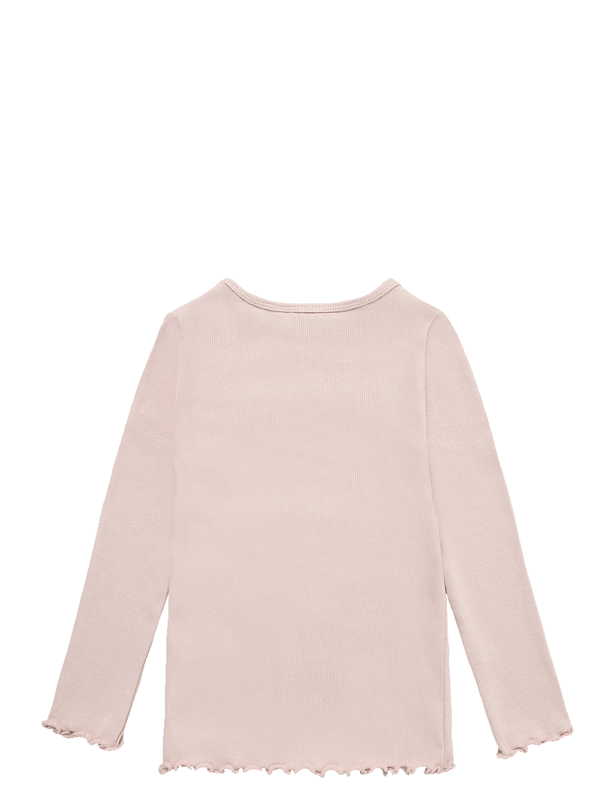 Wheat - T-shirt L/S Ida - pikkade varrukatega t-särgid - powder - 1
