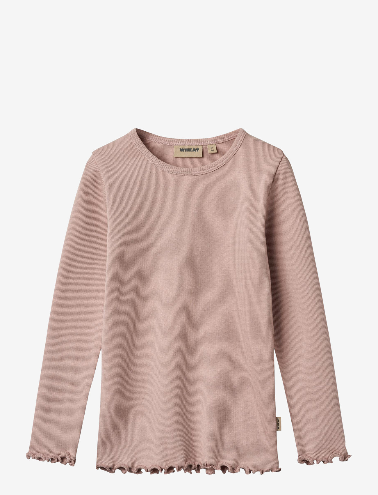 Wheat - T-shirt L/S Ida - långärmade t-shirts - rose powder - 0