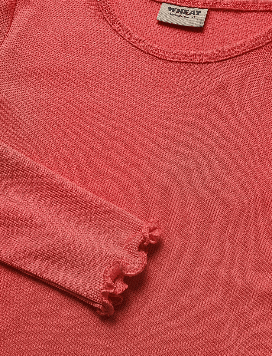 Wheat - T-shirt L/S Ida - langärmelig - watermelon - 2