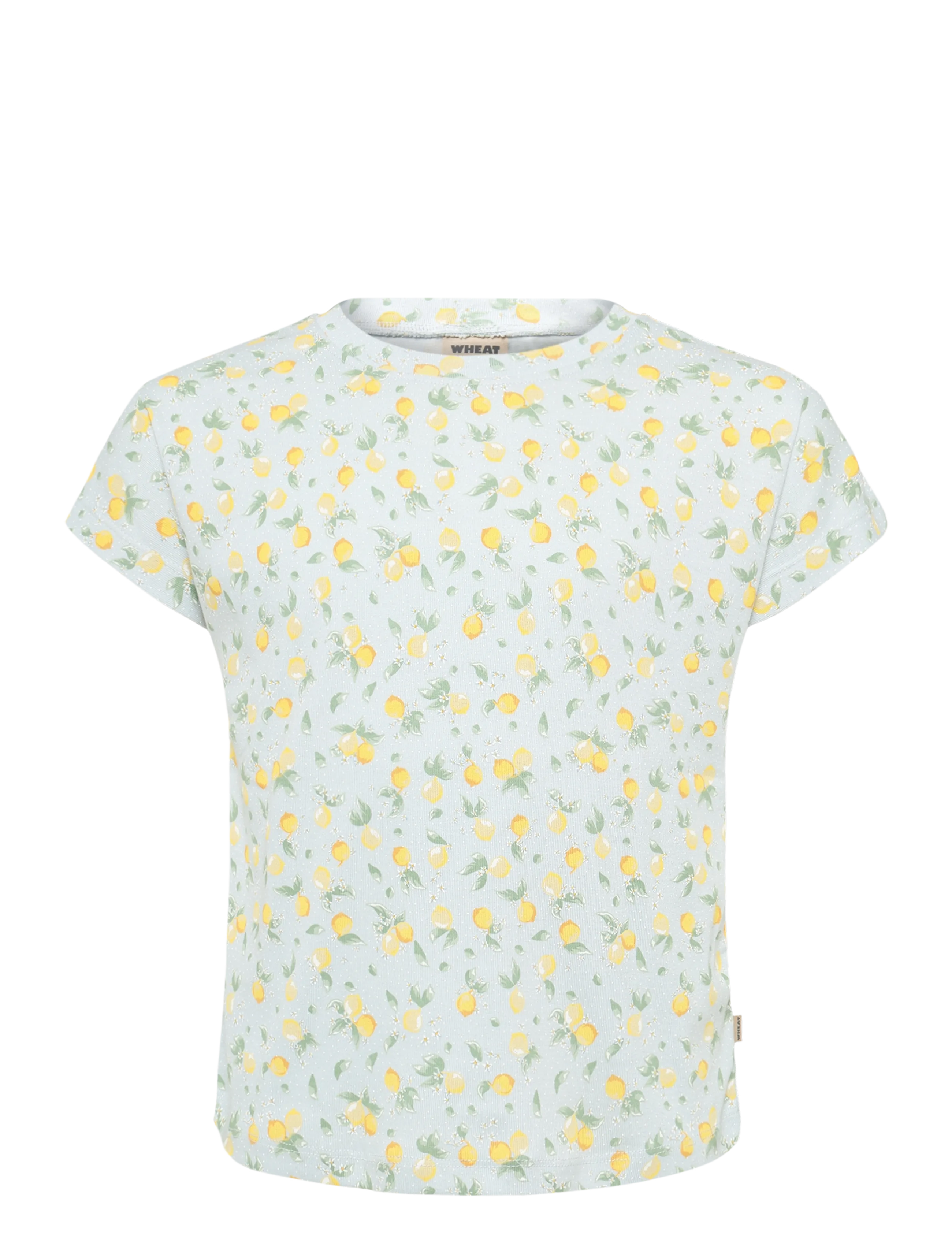 Wheat T-Shirt S/S Bette, 104, Blue, T-Shirts > Kortærmede, Børn