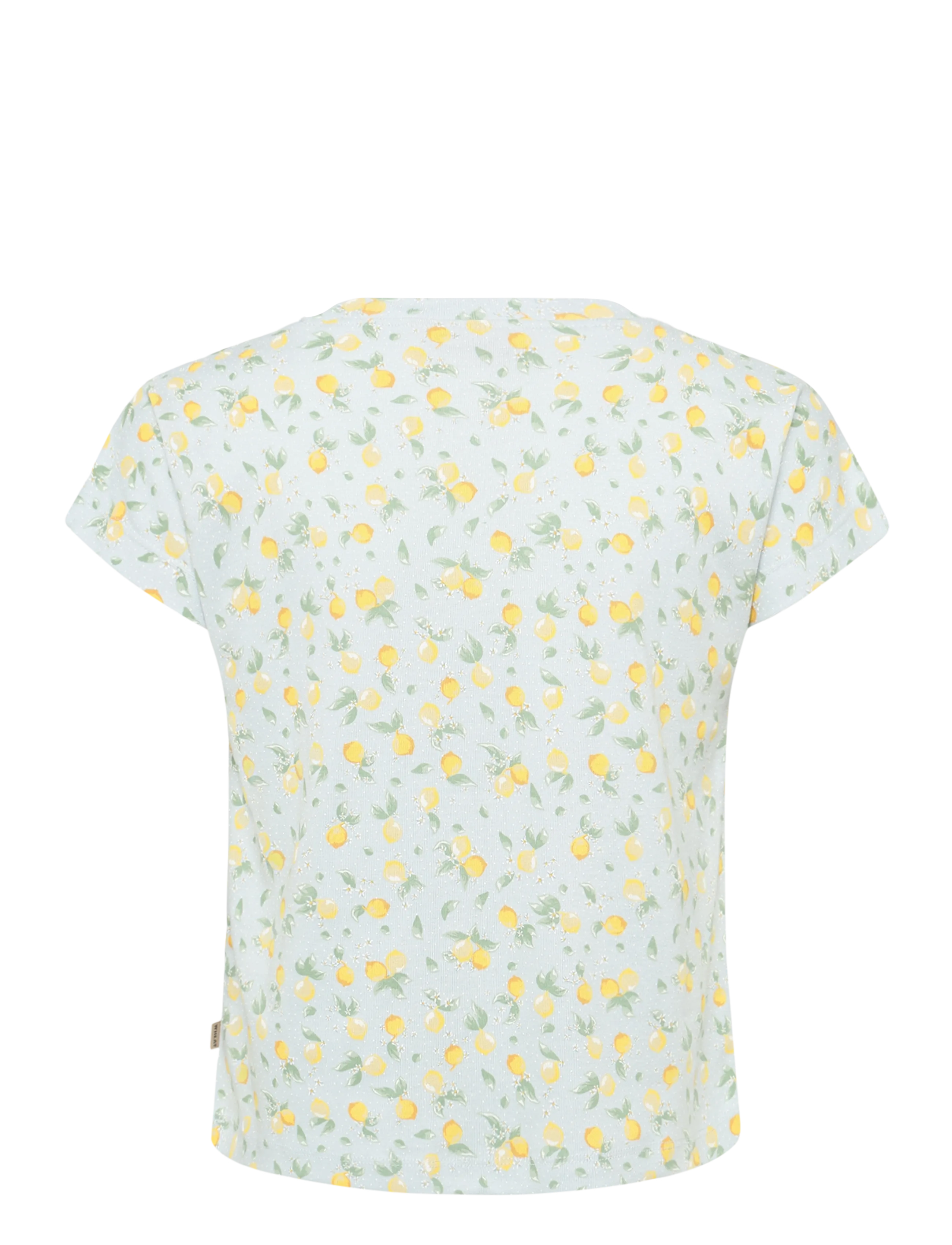 Wheat - T-shirt S/S Bette - kortærmede t-shirts - summer blue citrus - 1