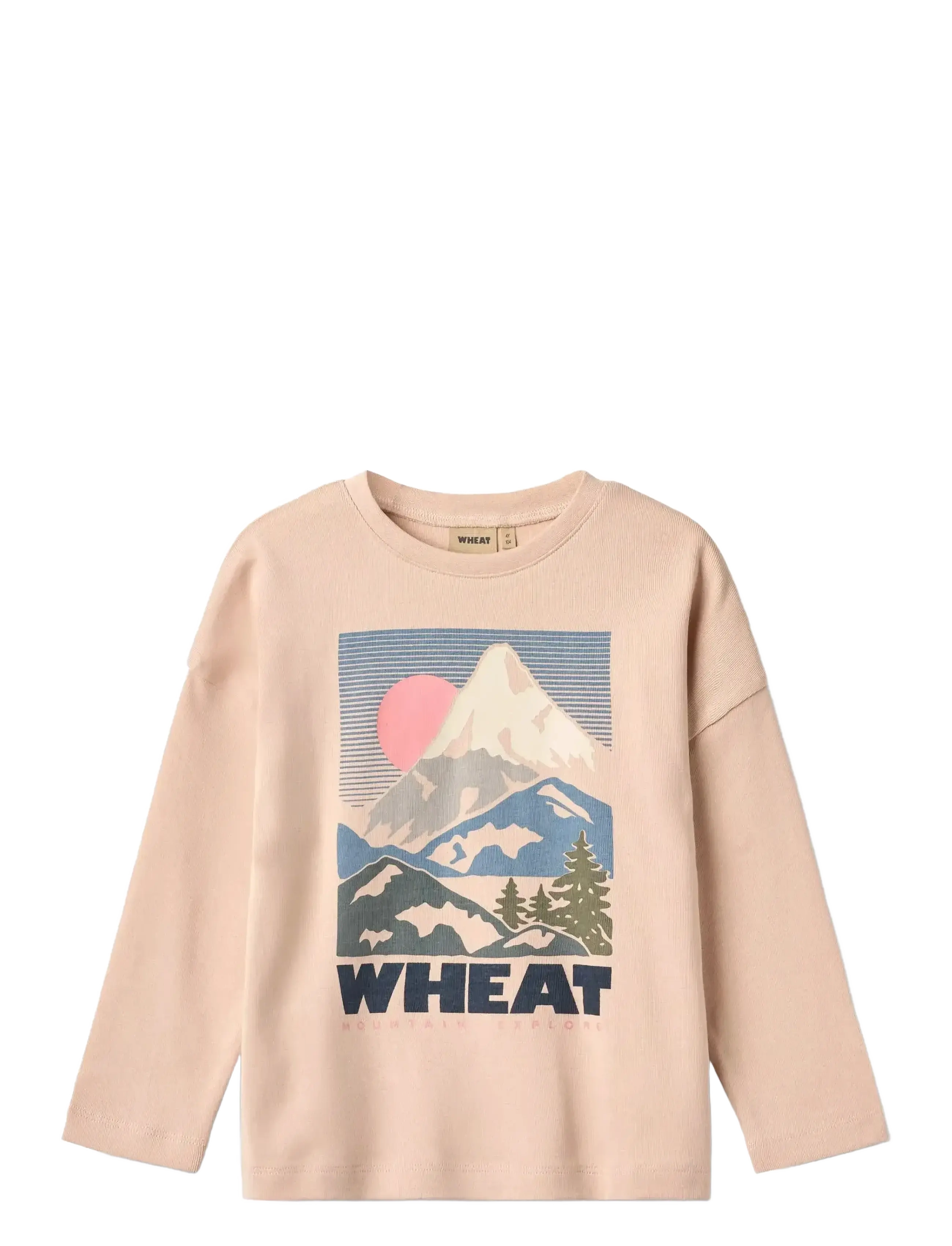 Wheat T-Shirt L/S Hanni - Vintererbjudanden - ROSE DUST / pink/rose