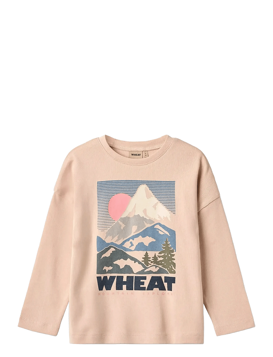 Wheat - T-Shirt L/S Hanni - lange mouwen - rose dust - 0