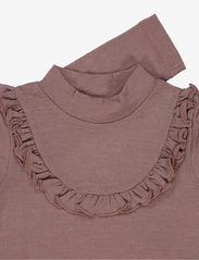 Wheat - T-shirt Wool Ruffle LS - dusty lilac - 2