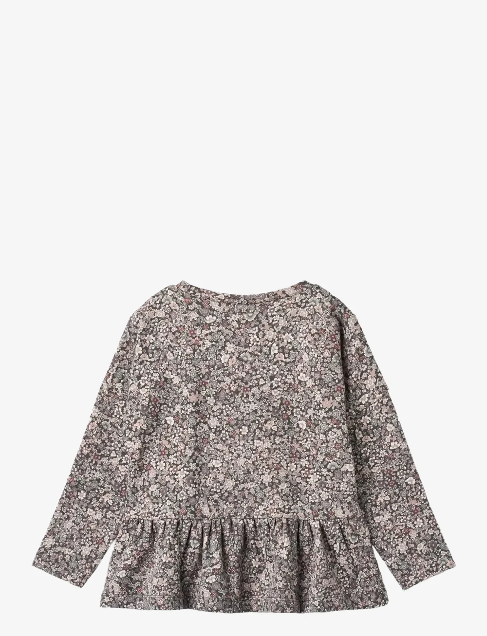 Wheat - T-shirt L/S Carolina - langärmelig - purple stone flowers - 2