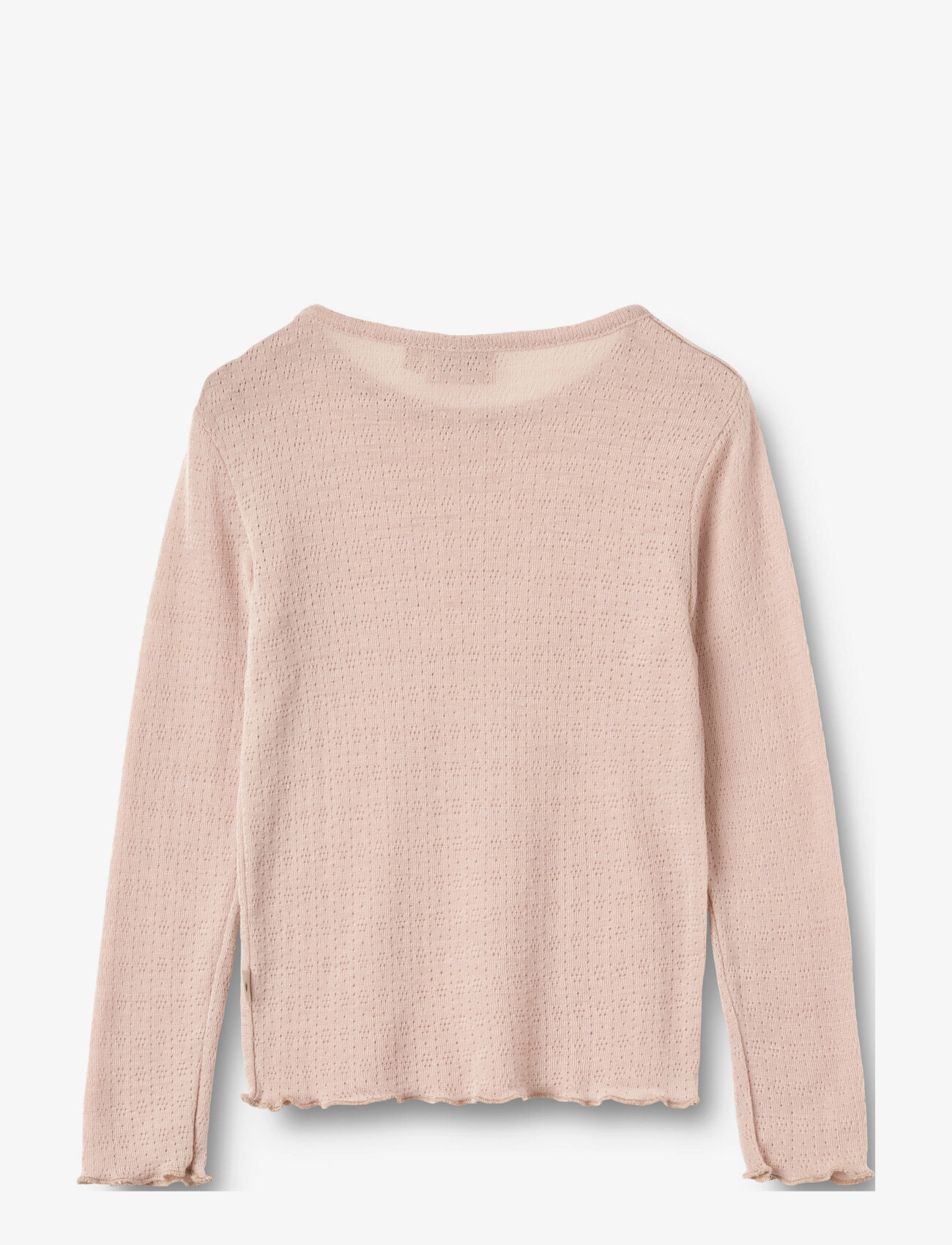 Wheat - Wool Silk T-shirt L/S Alli - pale lilac - 1