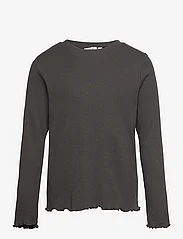 Wheat - T-Shirt Else - langærmede t-shirts - black coal - 0