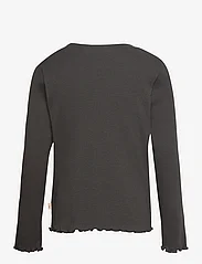 Wheat - T-Shirt Else - langermede t-skjorter - black coal - 1