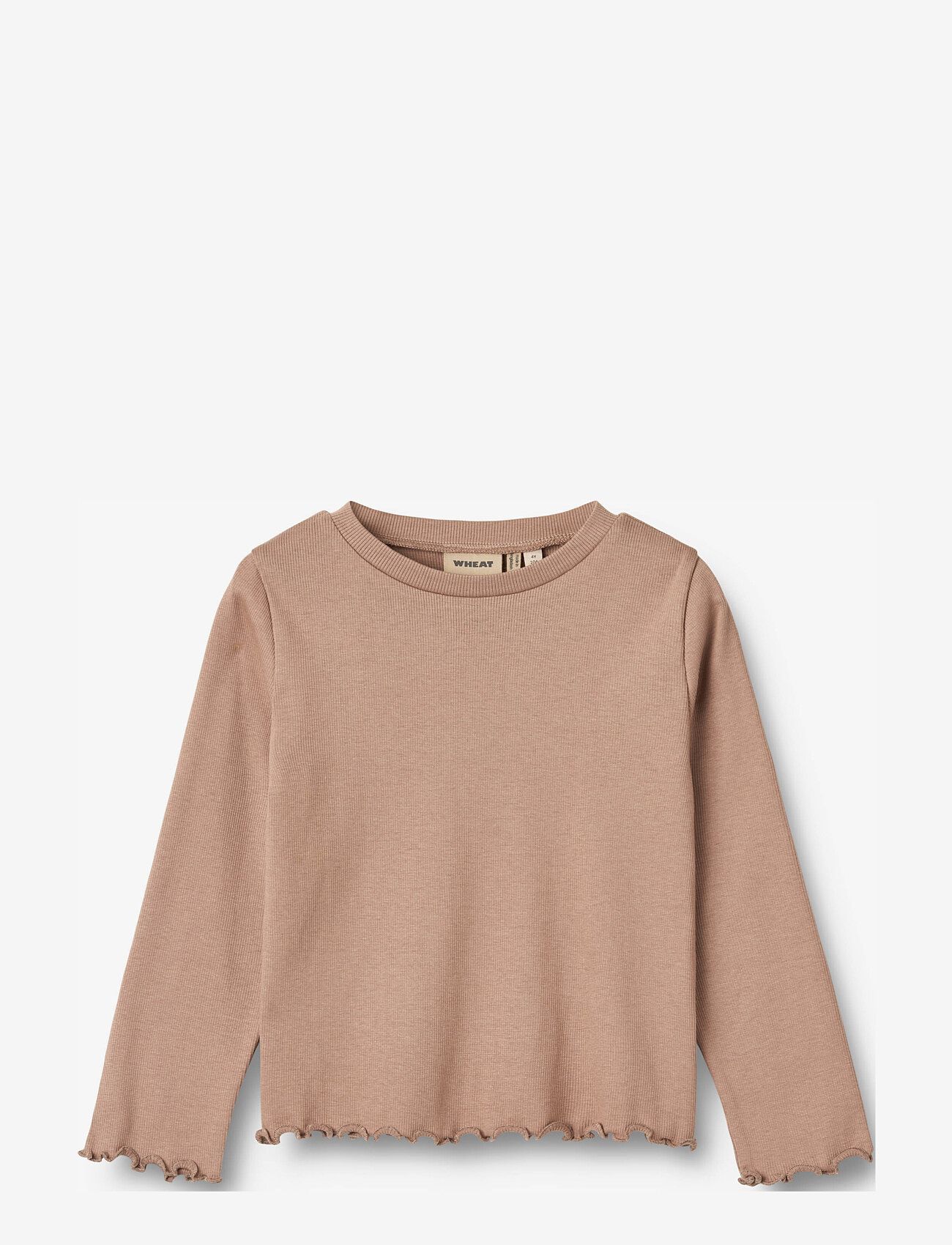 Wheat - T-Shirt L/S Else - herbstliche kleidung - nougat rose - 0
