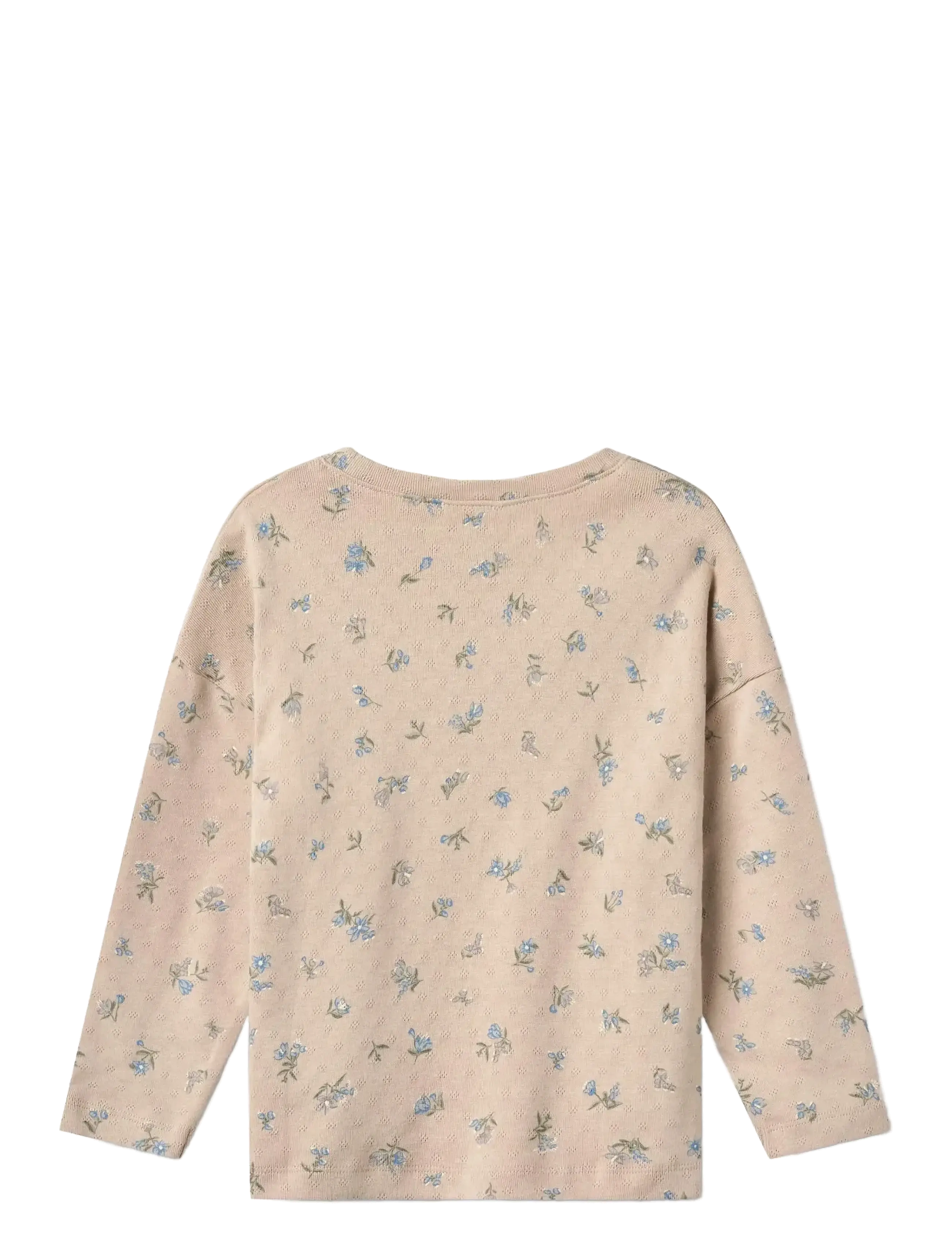 Wheat - T-shirt L/S Thilda - langermede t-skjorter - warm sand flowers - 1