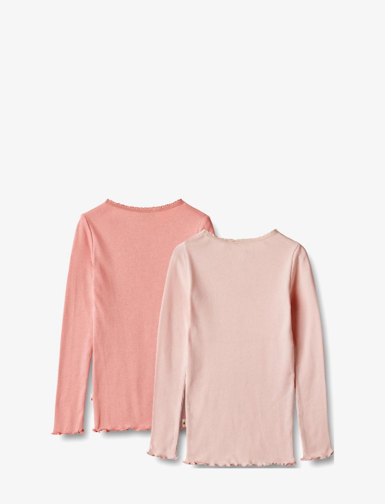 Wheat - 2 Rib T-Shirt L/S Reese - rosette ballet - 1