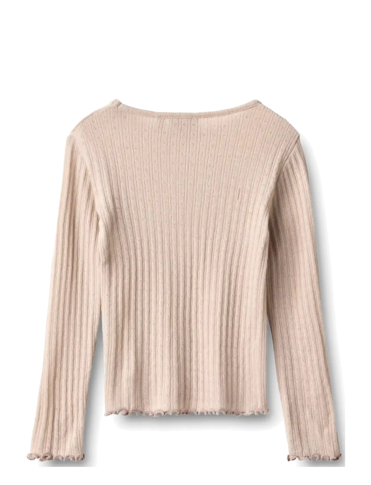 Wheat - Wool silk T-Shirt L/S Alli - pale lilac - 1