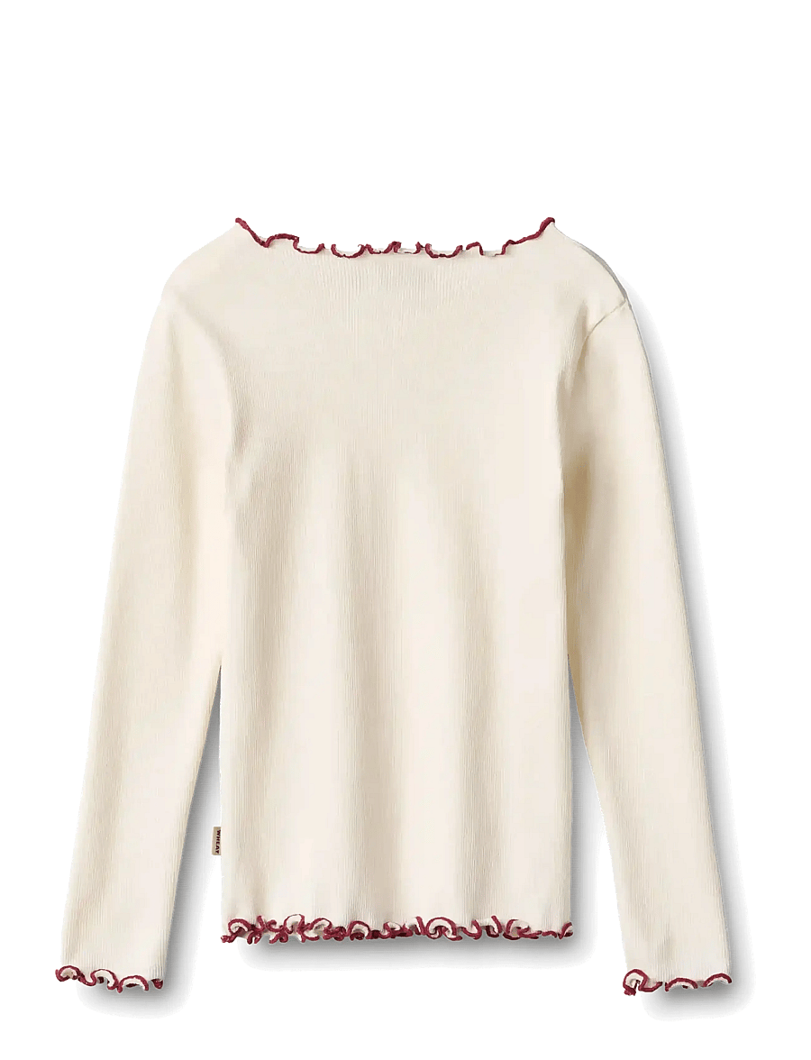 Wheat - T-shirt L/S Louann - langärmelig - ivory - 1