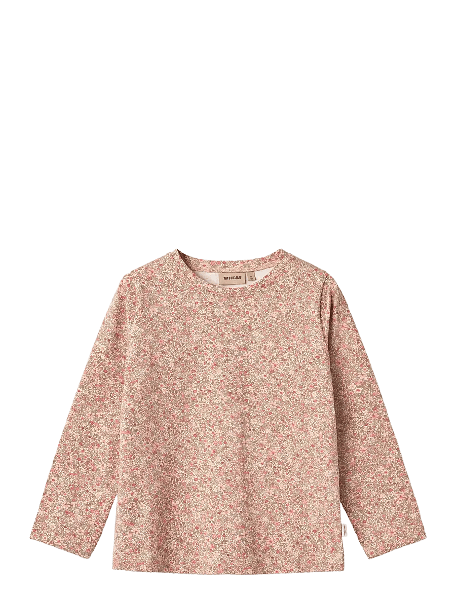 Wheat - T-shirt L/S Manna - t-krekli ar garām piedurknēm - rose dust flower meadow - 0