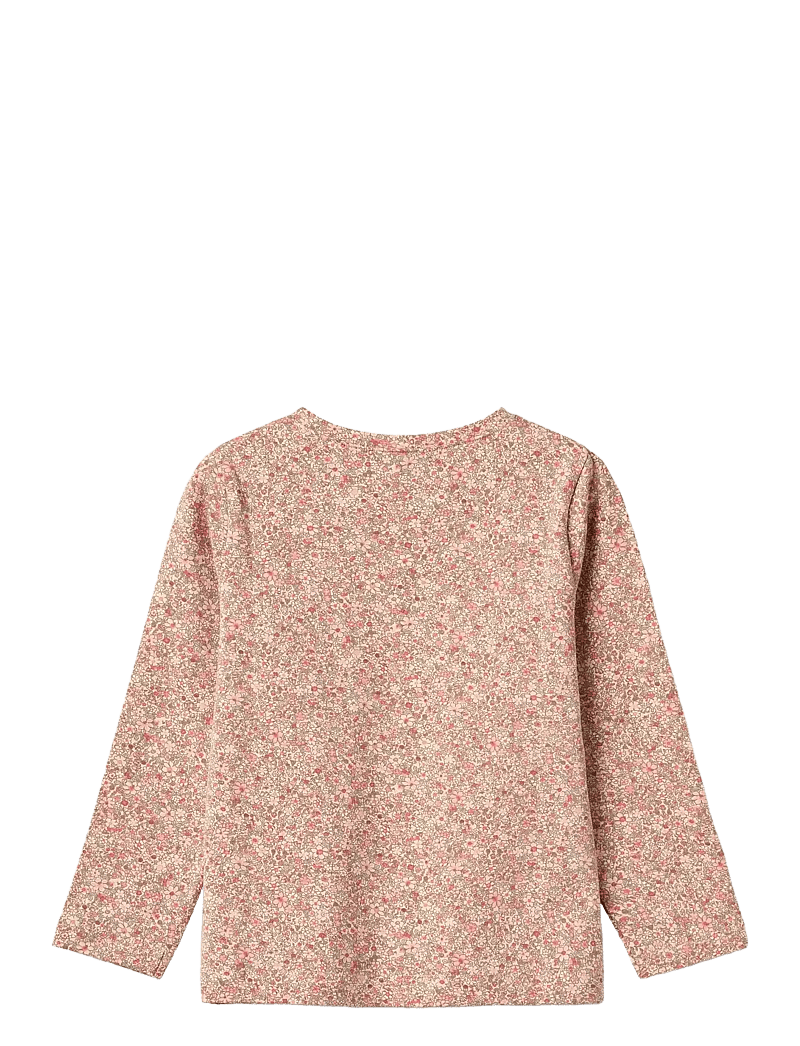 Wheat - T-shirt L/S Manna - langærmede t-shirts - rose dust flower meadow - 1
