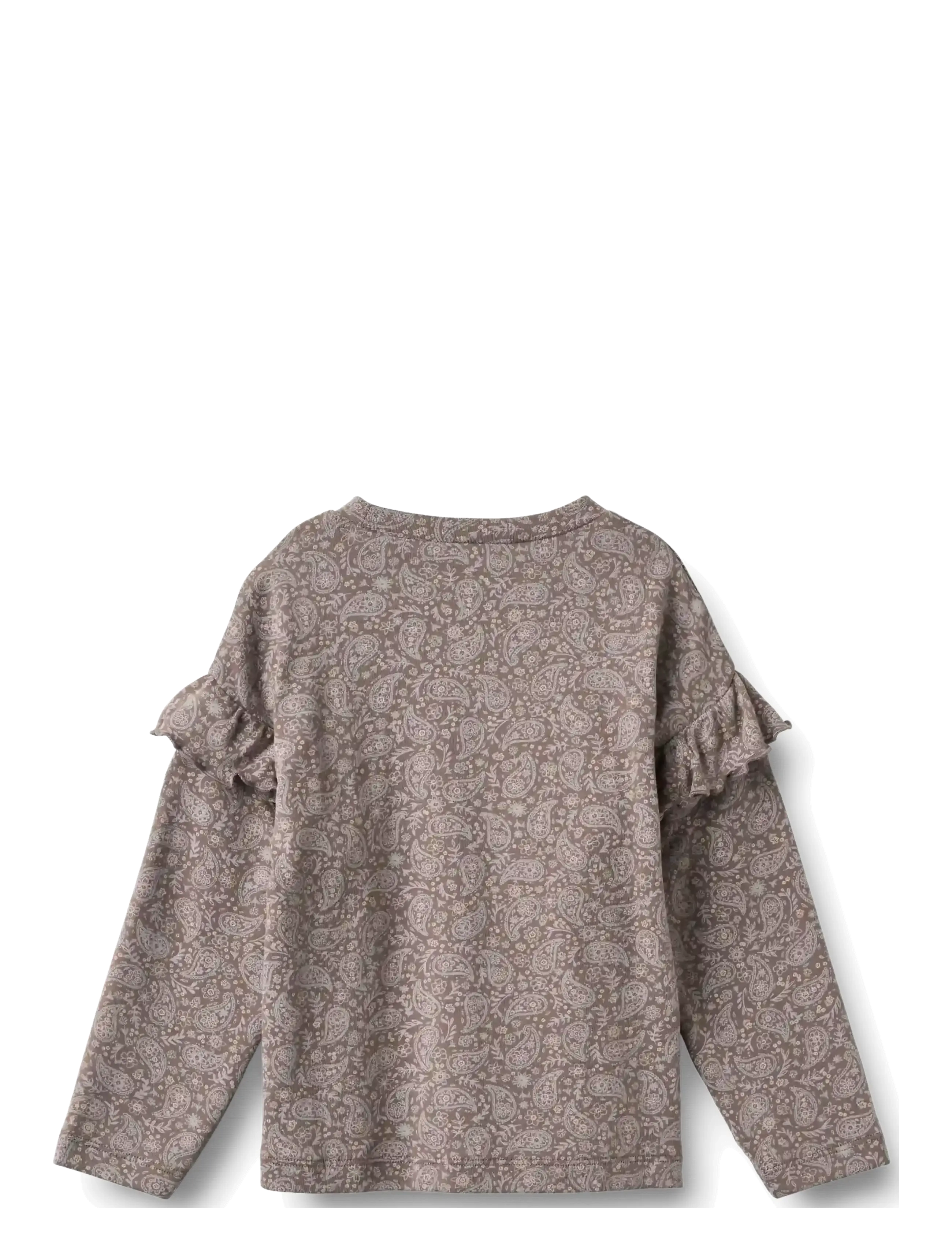 Wheat - T-shirt L/S Belinda - langärmelig - purple plum paisley - 1
