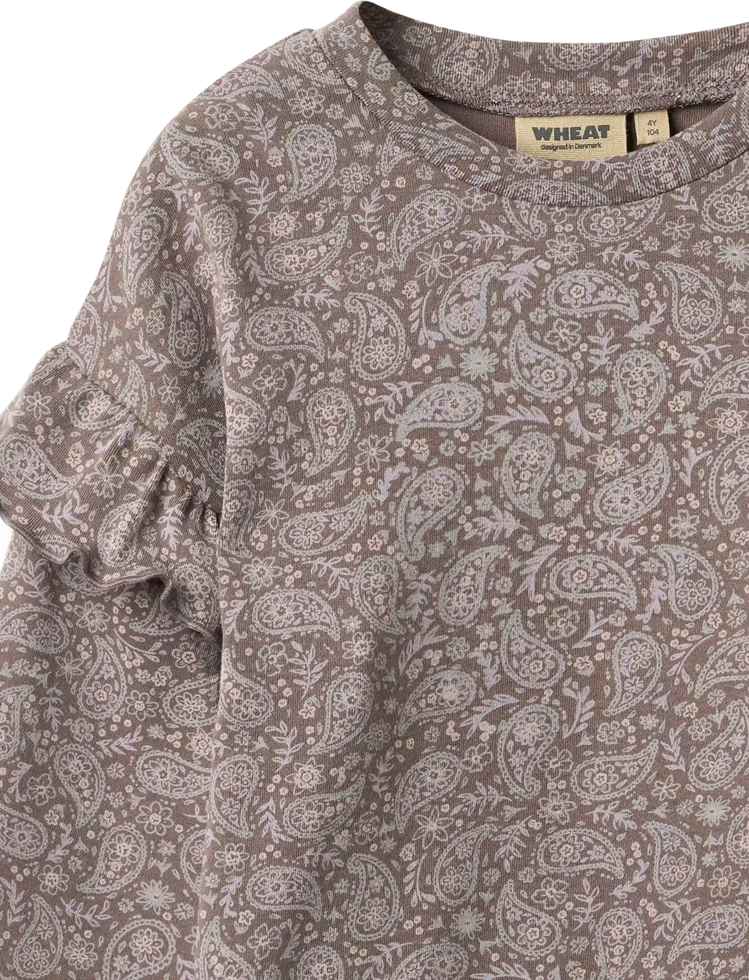 Wheat - T-shirt L/S Belinda - langärmelig - purple plum paisley - 2