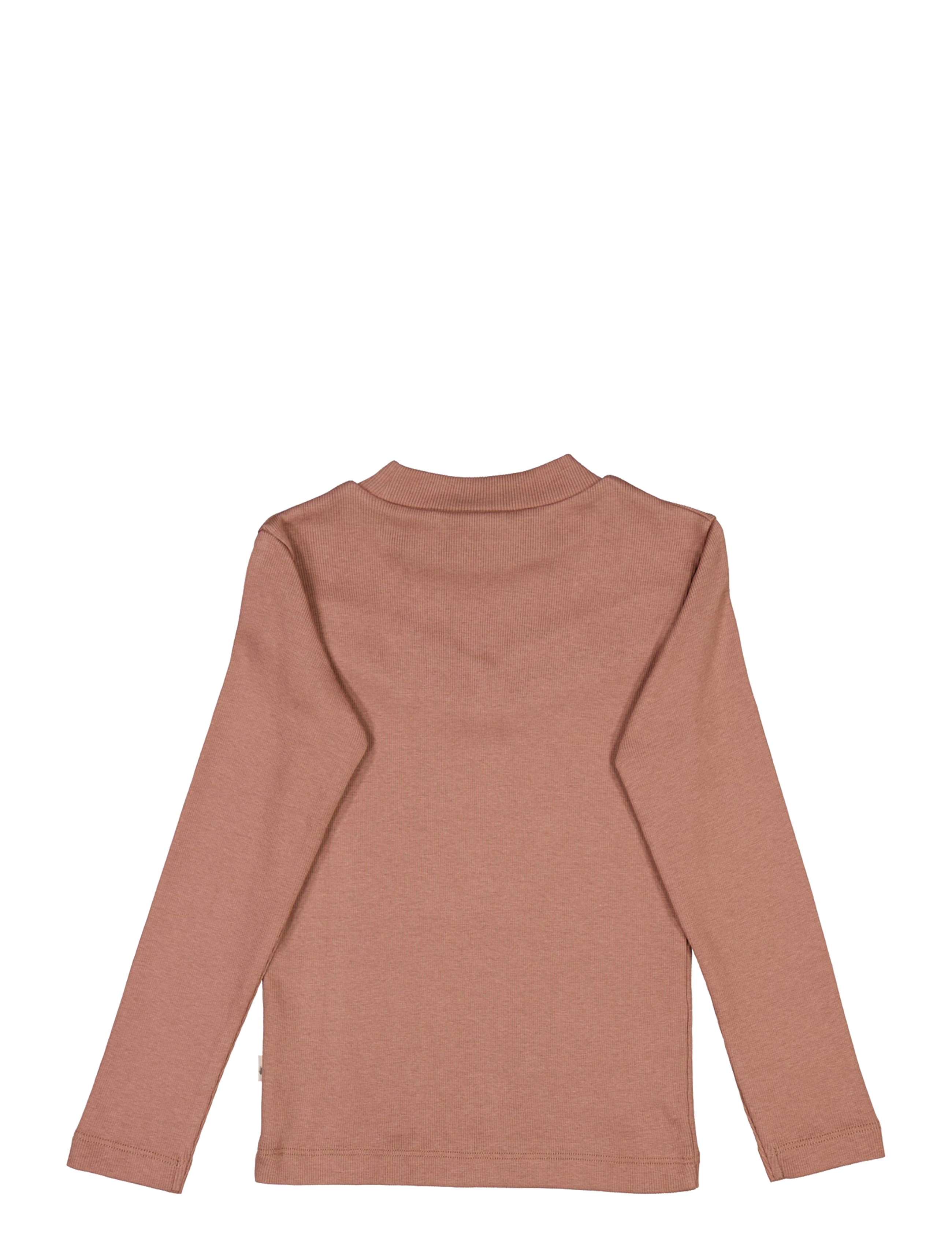 Wheat - T-Shirt Rib Ruffle - vintage rose - 2